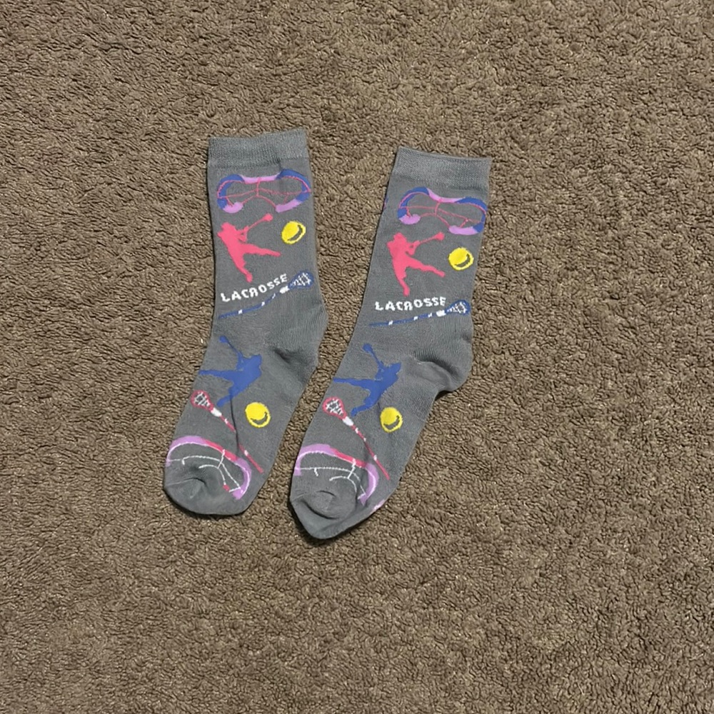 Girls lacrosse socks